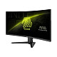 Монитор MSI 34" MAG 346CQ 2x HDMI, DP, Audio, VA, 3440x1440, 21:9, 180Hz, 1ms, sRGB 100%, CURVED, Ada