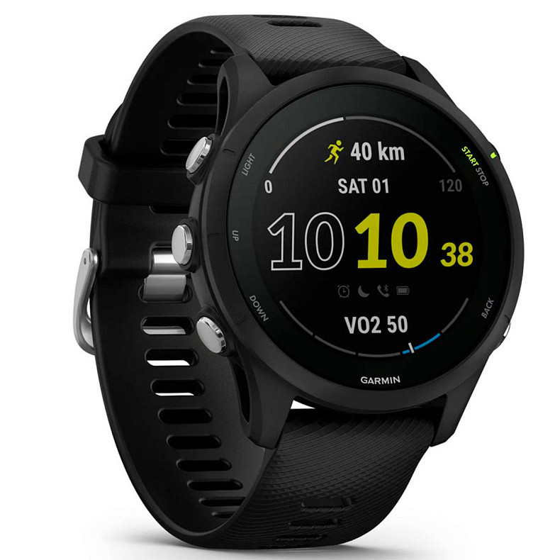 Спортивний годинник Garmin Forerunner 255 Music Black