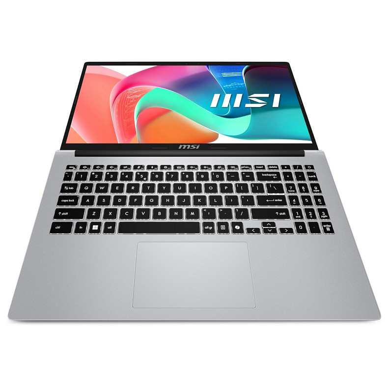 Ноутбук MSI Modern F13MG 15.6 FHD, Intel i3-1315U, 16GB, F512GB, DOS, серебристый