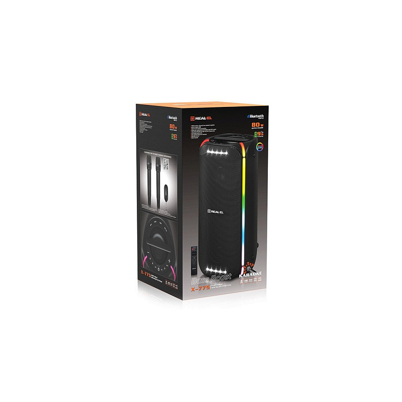 Акустическая система REAL-EL X-775 Black