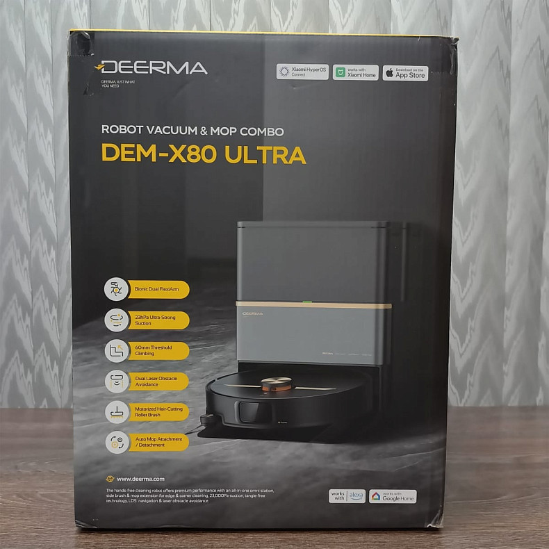 Робот-пылесос Deerma X80 Ultra - Уценка