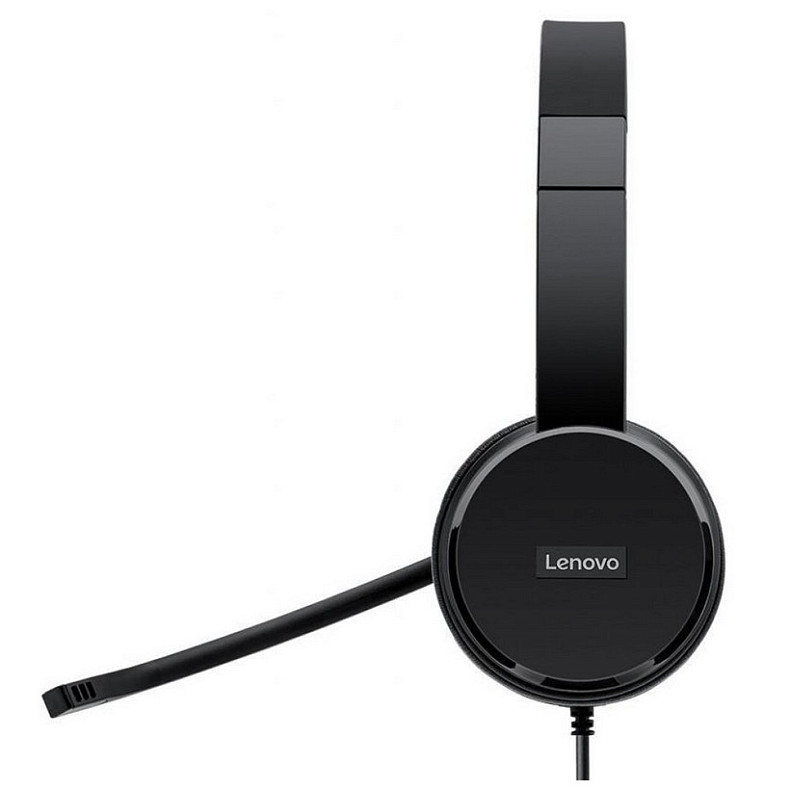 Гарнитура Lenovo 100 Stereo USB (4XD0X88524)