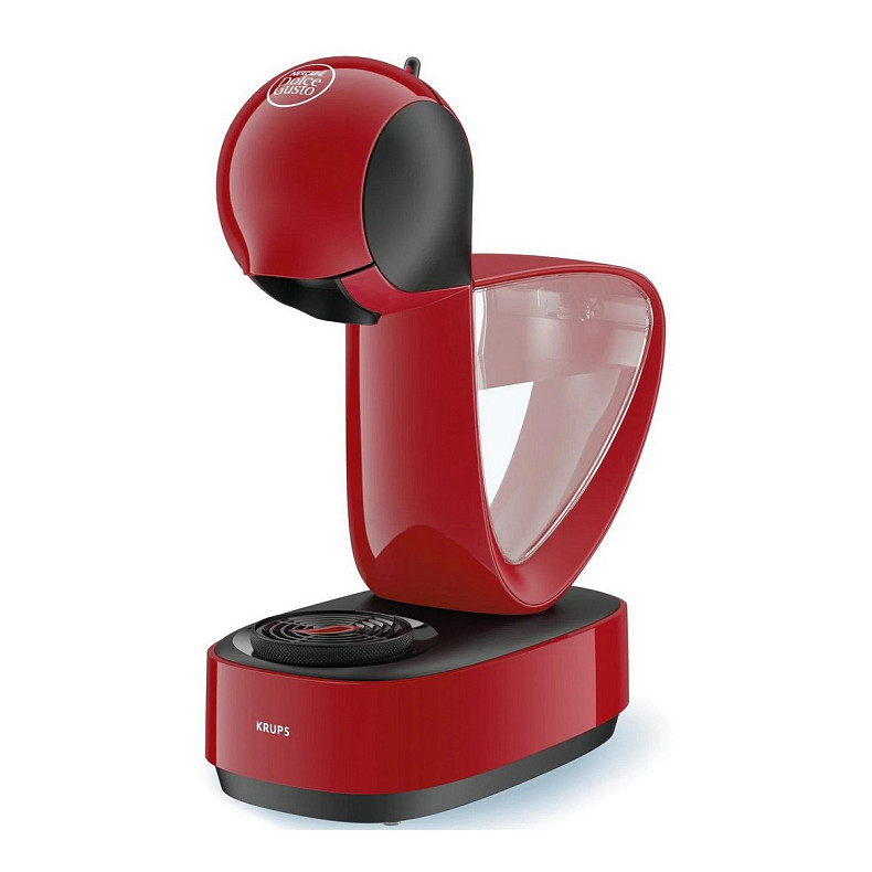 Кавоварка Krups капсульна Infinissima, 1.2л, капсули NESCAFE Dolce Gusto, червоний