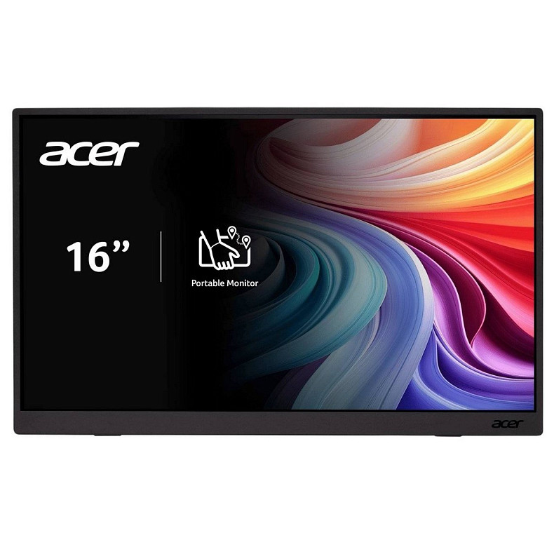 Монітор Acer 16" PM161Wbmiuux (UM.ZP1EE.012) IPS Black