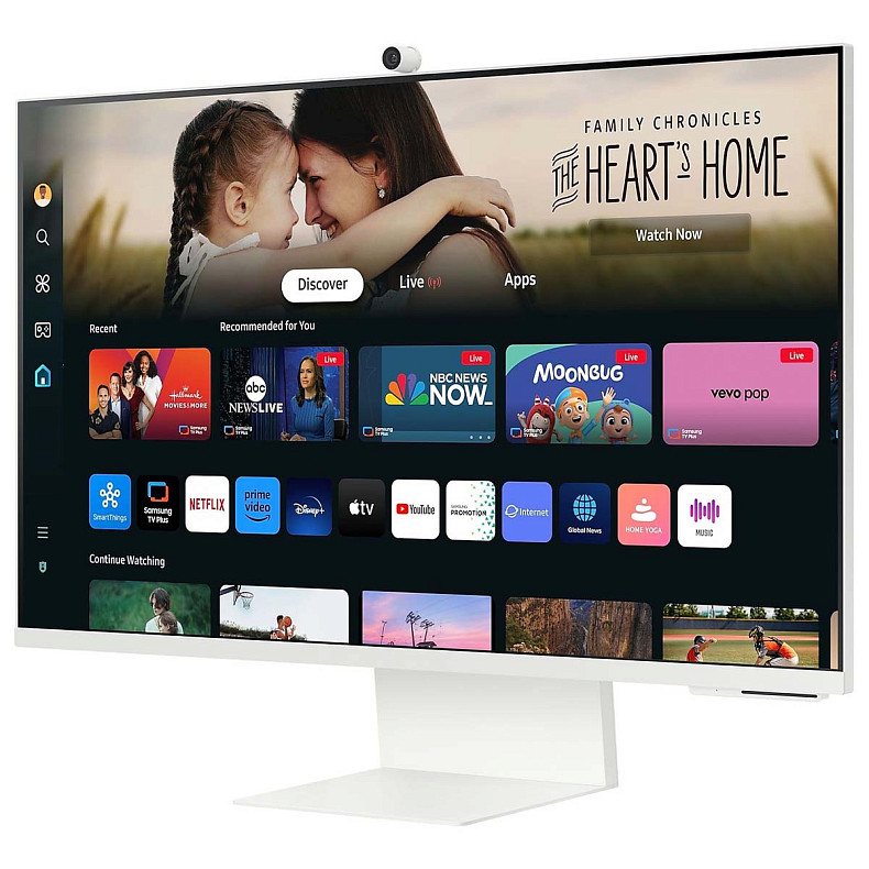 Монитор Samsung SMART VA 4K 32",3840*2160,60 Гц LS32DM801UIXUA