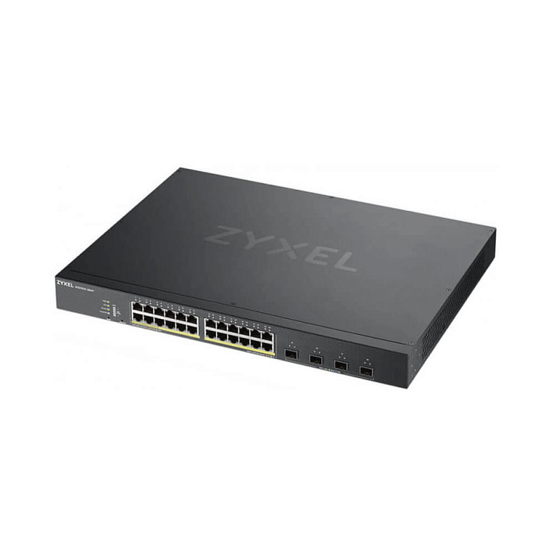 Комутатор ZYXEL XGS1930-28HP (24xGE PoE+, 4хSFP+, L2+, NebulaFlex, Max PoE 375W)