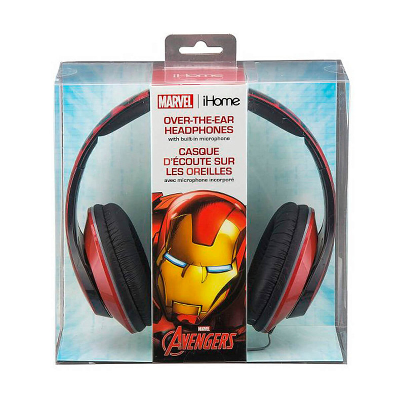 Наушники eKids/iHome MARVEL IronMan Mic (VI-M40IM.FXV2)