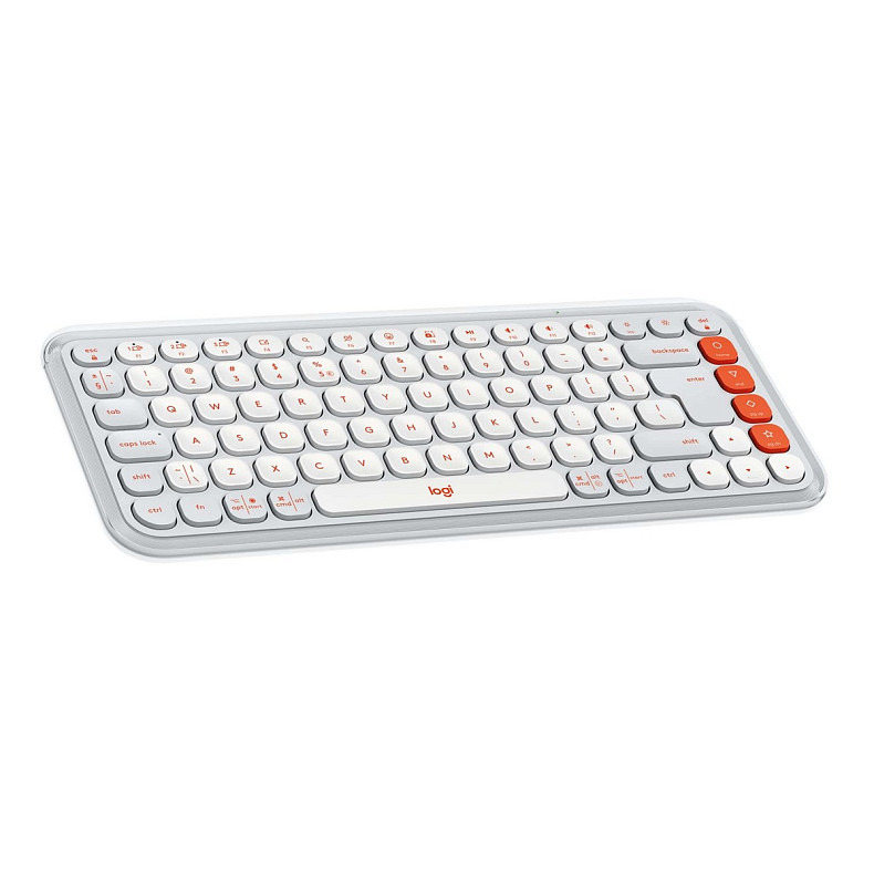 Клавіатура Logitech Pop Icon Keys Off White (920-013072)
