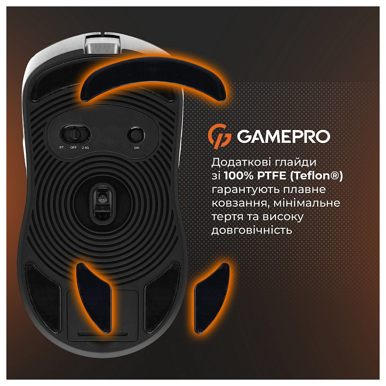 Миша GamePro Genesis Ranker White (GM012W)