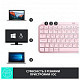 Клавіатура Logitech MX Keys Mini Wireless Illuminated UA Rose (920-010500)