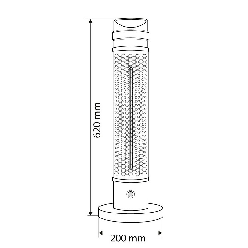 Інфрачервоний обігрівач Neo Tools 90-035