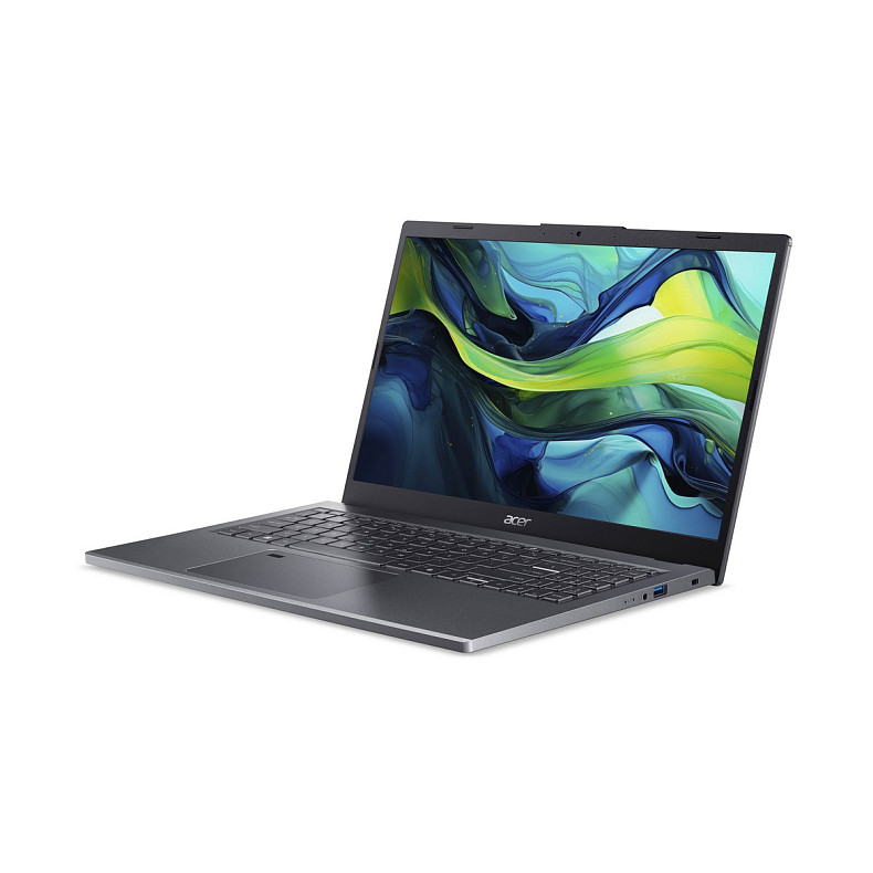 Ноутбук Acer Aspire 15 A15-51M 15.6" FHD IPS, Intel i5-13420H, 32GB, F1TB, UMA, Lin, серый