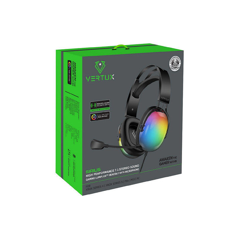 Гарнітура Vertux Sirius Black