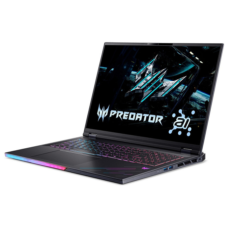 Ноутбук Acer Predator Helios 18 PH18-73 18" WQXGA IPS, Intel U9-275HX, 64GB, F2TB, NVD5080-16, Lin