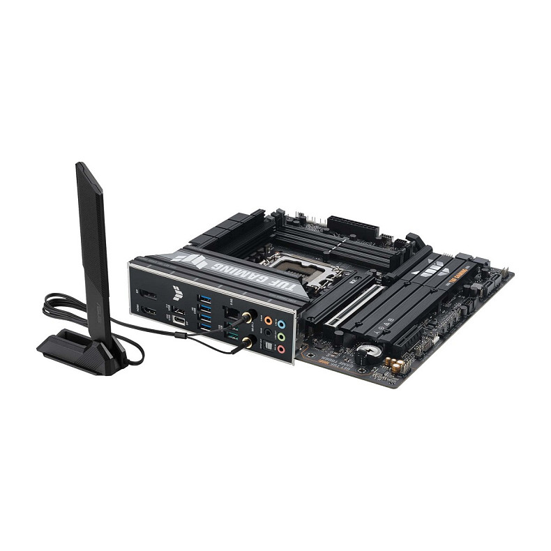 Материнcька плата ASUS TUF GAMING B860M-PLUS WIFI s1851 B860 4xDDR5 M.2 DP HDMI USB Type-C Wi-Fi BT