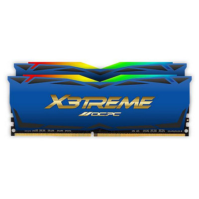 ОЗУ DDR4 16Gb 3600MHz (2*8Gb) OCPC X3 RGB Blue Label