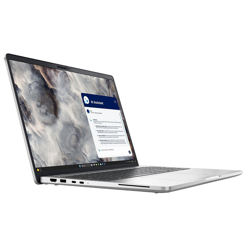 Ноутбук Dell Pro 16 Plus 16" FHD+ AG, Intel U7-265U, 32GB, F512GB, UMA, Lin, сріблястий