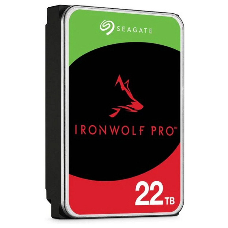 Накопитель HDD Seagate IronWolf Pro 22.0TB 7200rpm 512MB SATA (ST22000NT001)