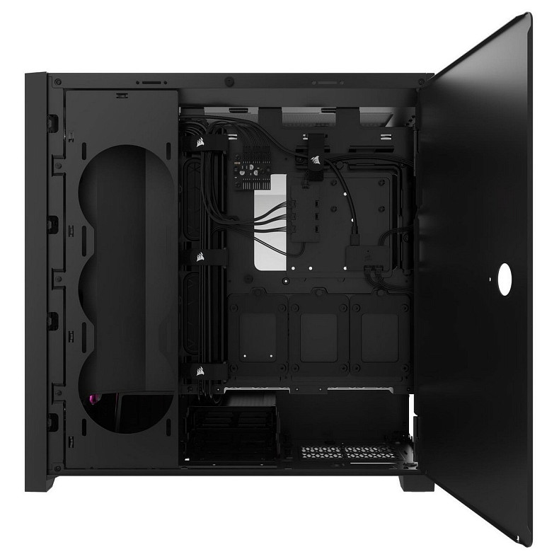 Корпус Corsair iCUE 5000D RGB AirFlow Tempered Glass Black без БЖ (CC-9011242-WW)