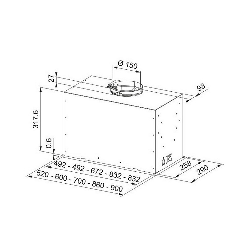 Вытяжка Franke 305.0729.553