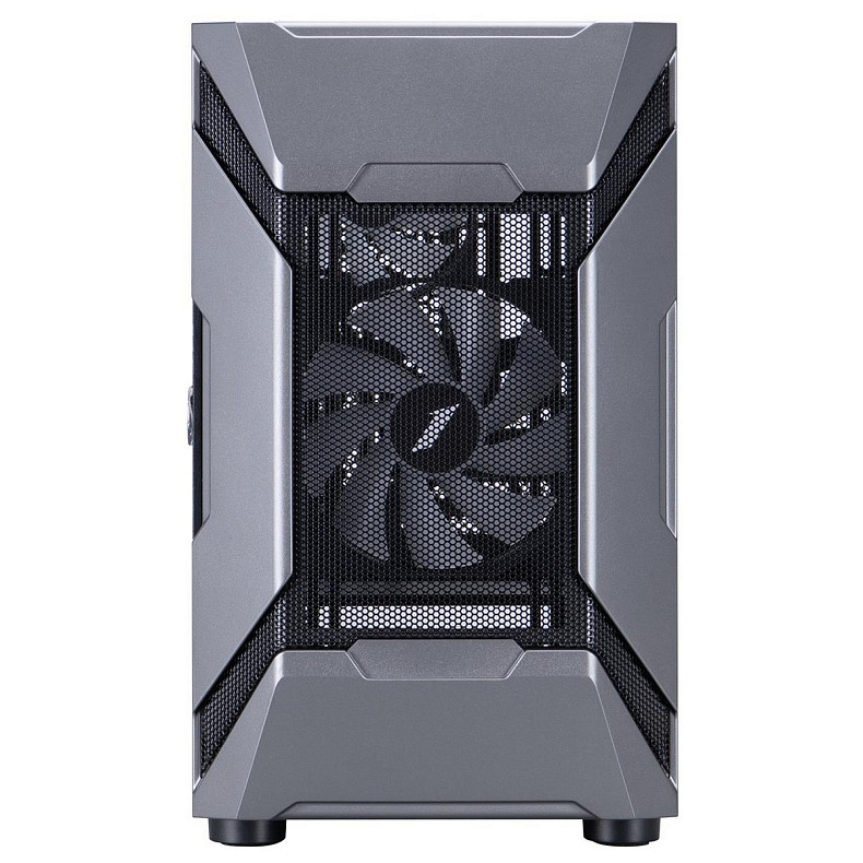 Корпус 1stPlayer D3-A-BK-1F7-14-1F7 Black без БП