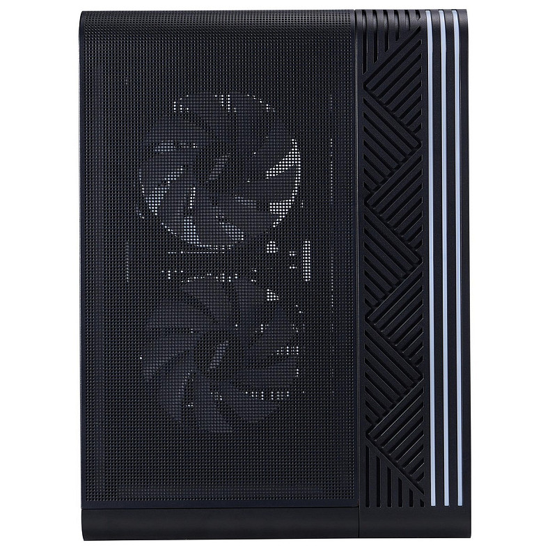 Корпус 1stPlayer VT5-BK-3F7 Black