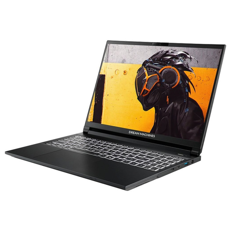 Ноутбук Dream Machines RT5050-15 15.6FHD+ IPS, AMD AI 9 HX 370, 32GB, F2TB, NVD5050-8, DOS, черный