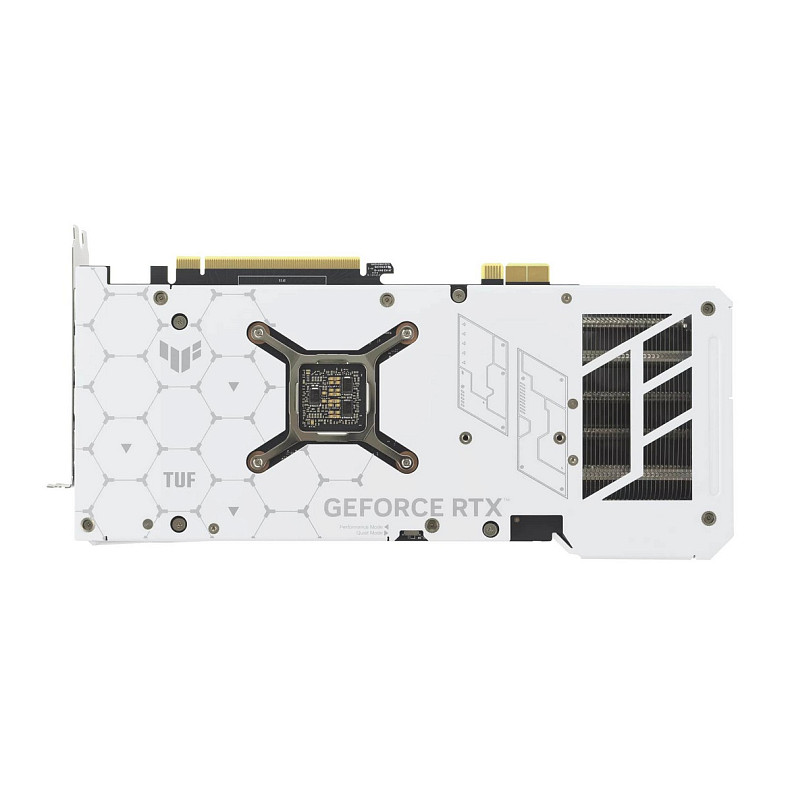 Відеокарта ASUS GeForce RTX 4070 Ti SUPER 16GB GDDR6X OC білий TUF-RTX4070TIS-O16G-BTF-WHITE прихова