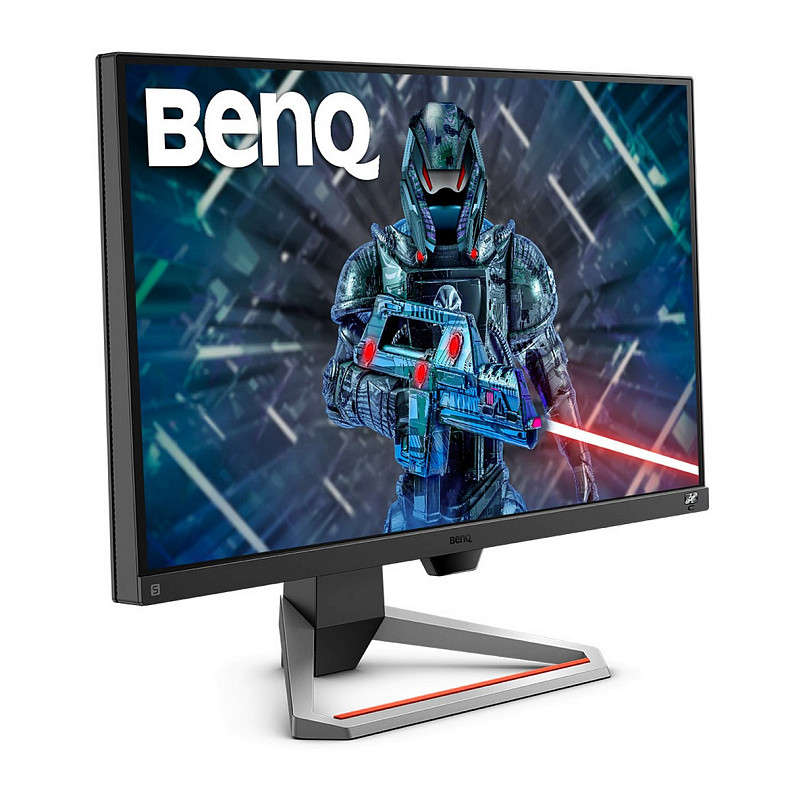 TFT 27" BenQ EX2710S, IPS, 1ms, 165 Гц, HDMI x2, DP, HAS, колонки, темно сріий