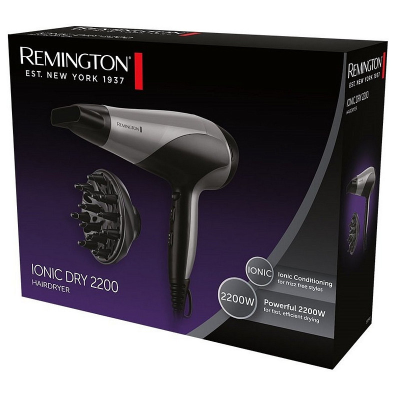 Фен Remington D3190S IONIC DRY