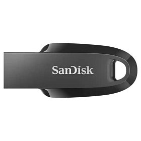 Накопичувач SanDisk 64GB USB 3.2 Type-A Ultra Curve Black