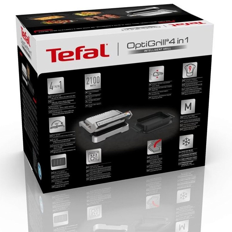 Гриль Tefal GC774D30 OptiGrill 4in1