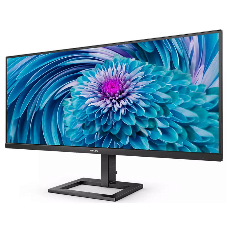 Монiтор Philips 34" 346E2LAE/00 21:9 WQHD VA 100Hz HDMI DP USB-C MM Height Black