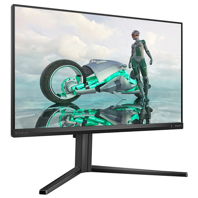 Монітор 23.8" Philips 24M2N3200A, IPS, 180Гц, 0,5 мс, 2xHDMI, DP, HAS, Pivot, колонки, чорно-сірий
