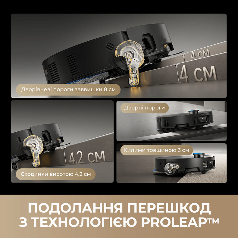 Робот-пылесос моющий Dreame Bot Matrix10 Ultra White