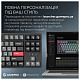 Клавиатура GamePro Asgard Ragnar Keychron Super Red Switch Black (MK285BK)