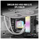 Система водяного охолодження Corsair iCUE H150i RGB Elite Liquid CPU Cooler White (CW-9060079-WW)