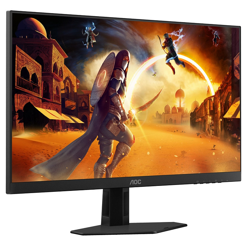Монітор AOC 23.8" 24G4HRE, Fast IPS, 200Гц, 2хHDMI, DP, колонки