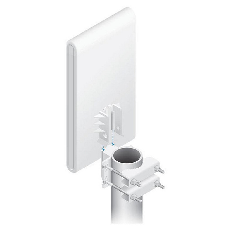 Роутер (маршрутiзатор) Точка доступу Ubiquiti UniFi UAP-AC-M-PRO (AC1750, 3x3 MIMO, 2x10/100/1000 Mbps, PoE, MESH)