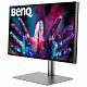 TFT 27" BenQ PD2725U, IPS, 4K UHD, DHDR400, 2x HDMI, DP, 2x Thunderbolt 3 (USB-C), USB-hub, HAS, цв.