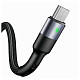 Кабель Usams US-SJ312 USB - Micro USB, 1 м, Black (SJ312MC01)