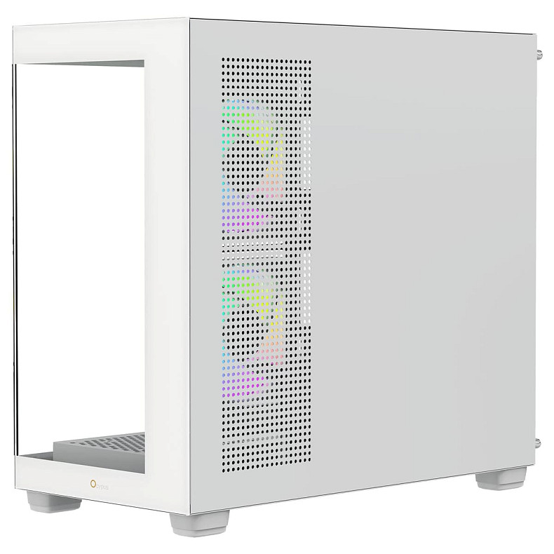 Корпус Ocypus GAMMA C52 W/O PSU, WH ARGB mATX (GAMMA-C52-WHD300XX-GL)
