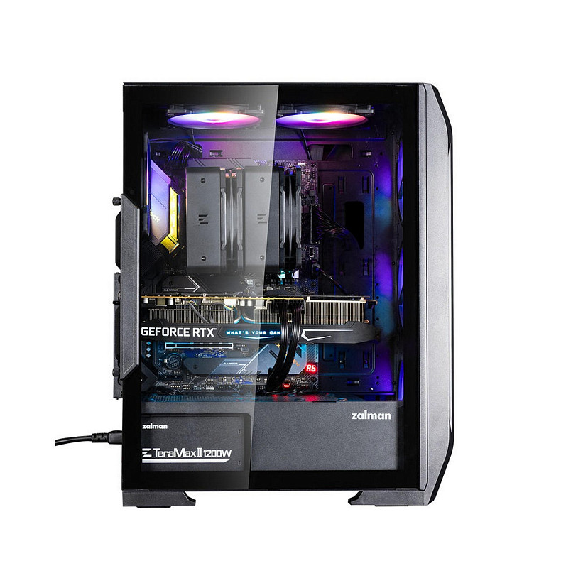 Корпус Zalman N7 PLUS V2, без БЖ, 1xUSB3.0, 2xUSB2.0, 6x120мм RGB Rainbow, 1x120мм, VGA 340мм