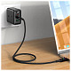 Кабель USB 2.0 USB-C to USB-C, 1,2 м, 100W, с дисплеем, C7-03 Acefast