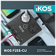 Сетевой фильтр-удлинитель IKOS F25S-CU Black (0006-CEF)