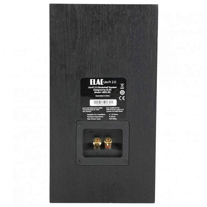 Акустика Elac Uni-Fi 2 UB52 Black Vinyl ,(1 шт)