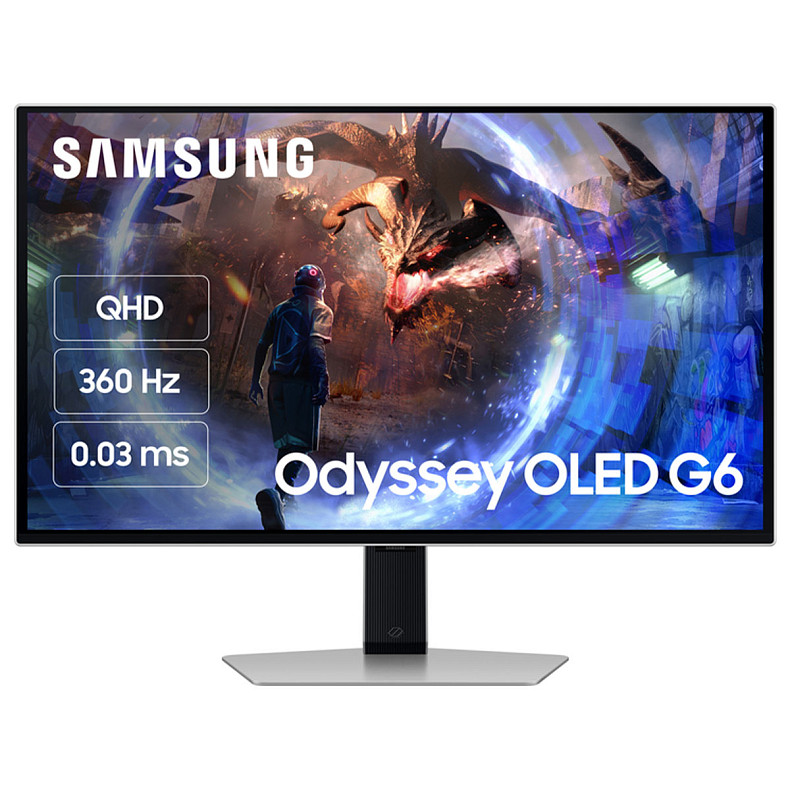 Монитор Samsung OLED 27",2560*1400,360 Гц LS27DG600SIXCI