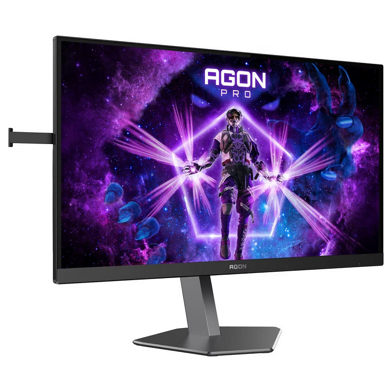 Монітор AOC 24.1" AG246FK6, Ultra-Fast TN eSports, 610Hz, 2xHDMI, DP, USB-hub, HAS, Pivot
