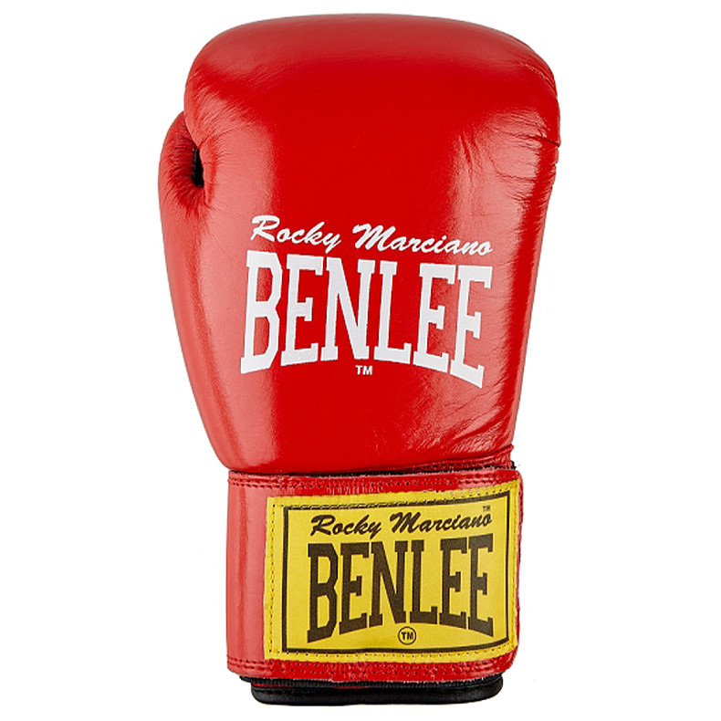 Перчатки боксерские Benlee FIGHTER 16oz /Кожа /красно-черные