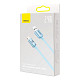 Кабель Baseus Crystal Shine USB - Lightning, 2.4A, 2м Sky Blue (CAJY001203)